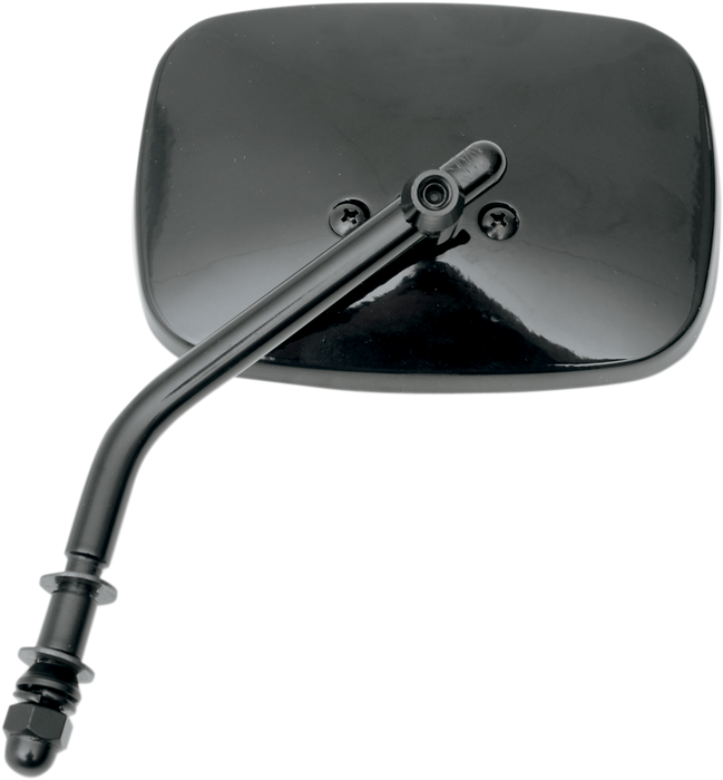 DRAG SPECIALTIES Die Cast Mirror - Standard Stem - Black 302108BLK