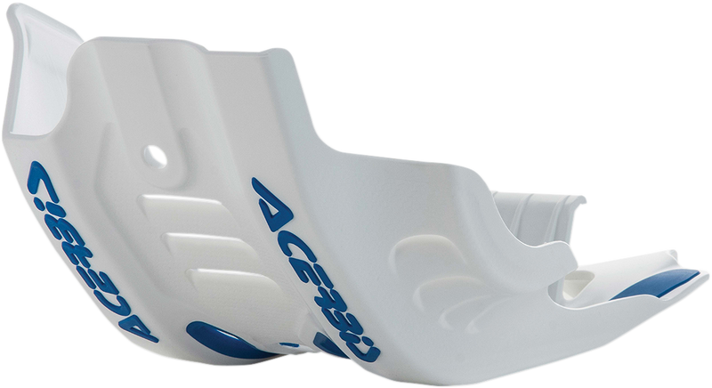 ACERBIS Skid Plate - White/Blue - Husqvarna | KTM 2449421029