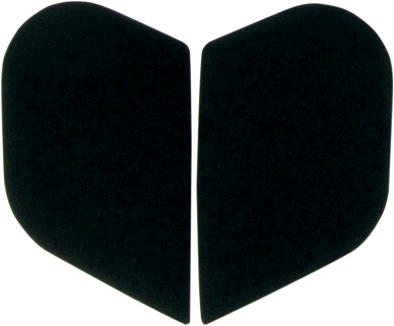 ICON Airframe/Alliance™ Side Plates - Rubatone Black 0133-0343