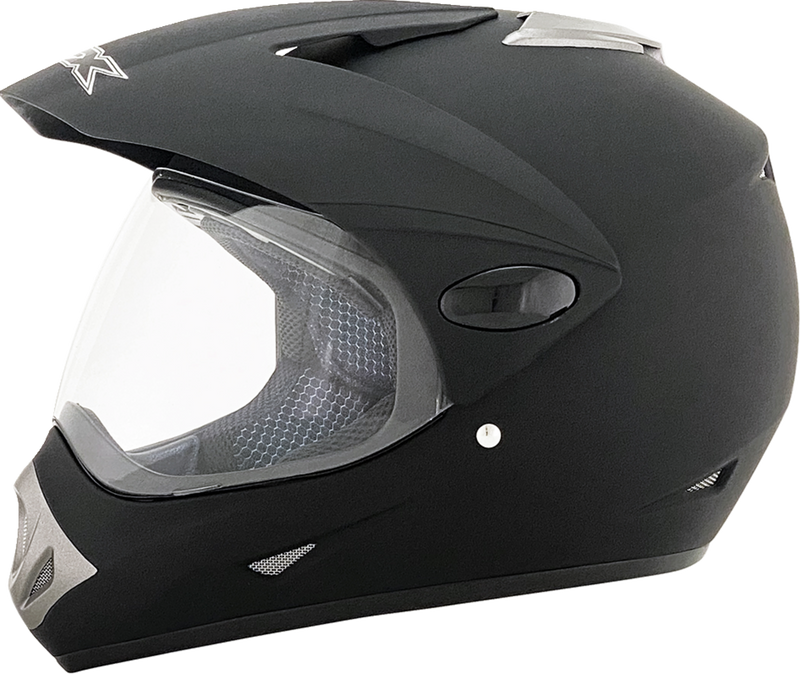 AFX FX-37X Motorcycle Helmet - Matte Black - Small 0140-0222
