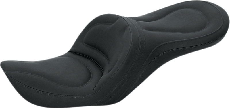 SADDLEMEN Seat - Explorer - Without Backrest - Stitched - Black - FXR 8750JS