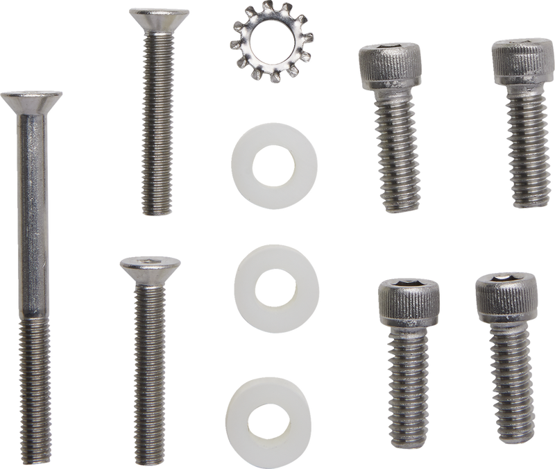 LA CHOPPERS Gauge Mount - Dual - Bronze - FLT LA-7397-03Z