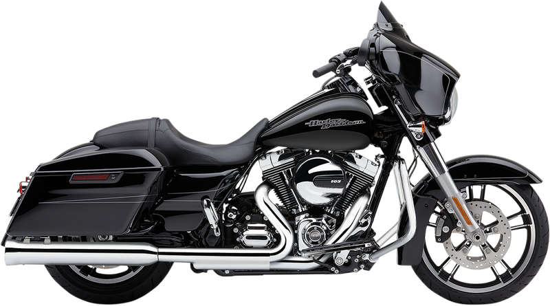 COBRA Neighbor Hater Mufflers for '95-'16 Bagger - Chrome 6107