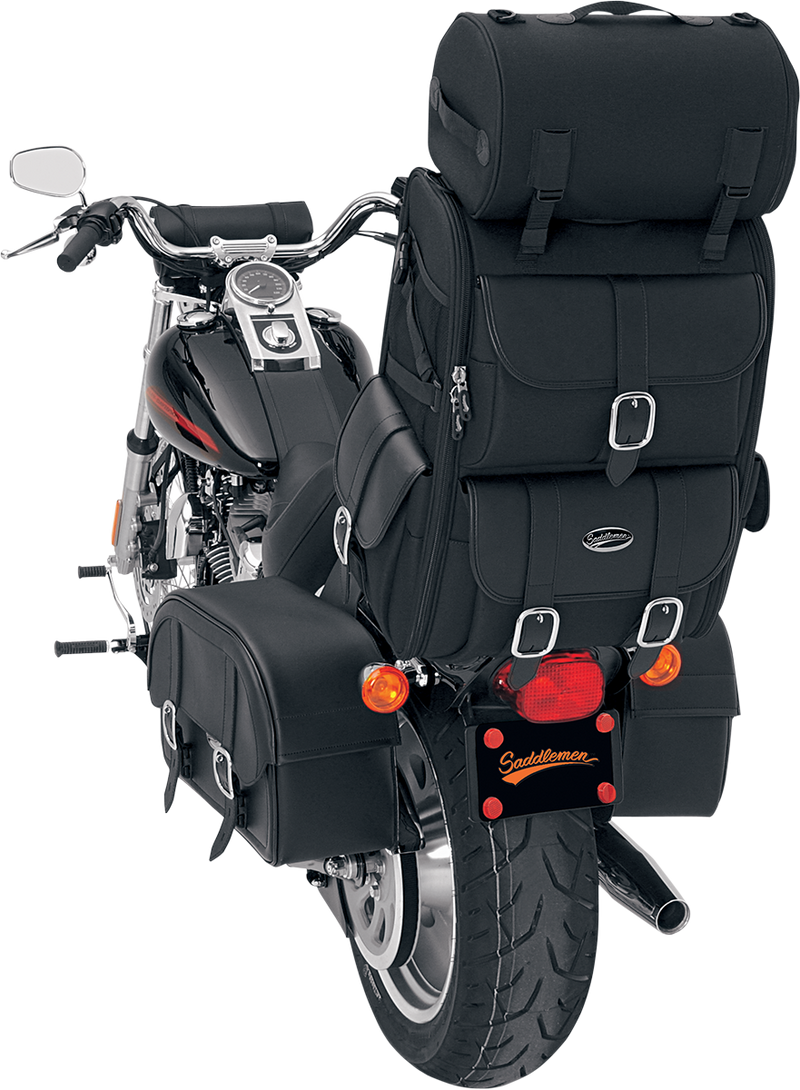 SADDLEMEN S3500 Deluxe Sissy Bar Bag 3515-0082