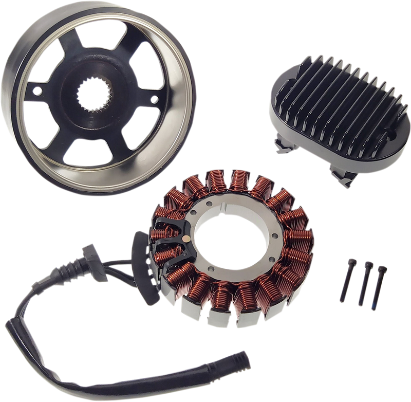 DRAG SPECIALTIES Charging Kit - '18-'22 - Black 2112-1518
