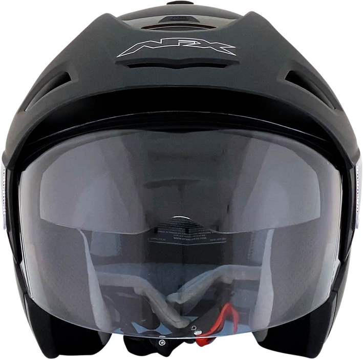 AFX FX-50 Motorcycle Helmet - Matte Black - Small 0104-1370