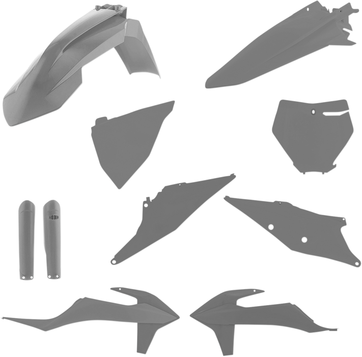 ACERBIS Full Replacement Body Kit - Gray 2726490011