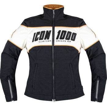 ICON Women's Hella 4™ Jacket - Black - Medium 2822-1678