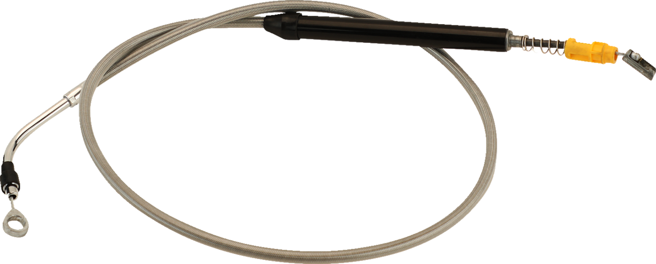 LA CHOPPERS Clutch Cable - Stock Ape Hanger Handlebars - Stainless Steel LA-8058C08