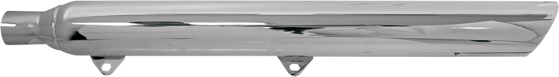 BASSANI XHAUST Chrome Mufflers - Slash-Up 31117B