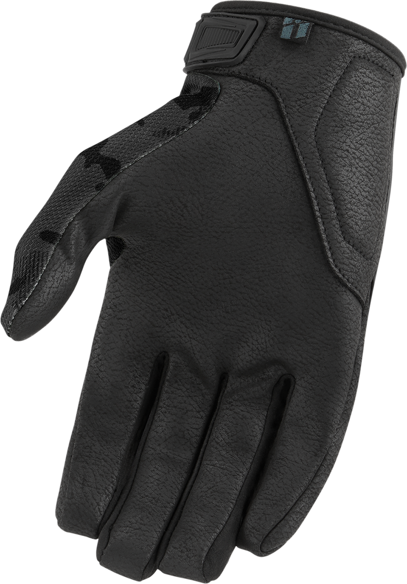 ICON Hooligan™ CE Motorcycle Gloves - Dark Camo - 3XL 3301-4401