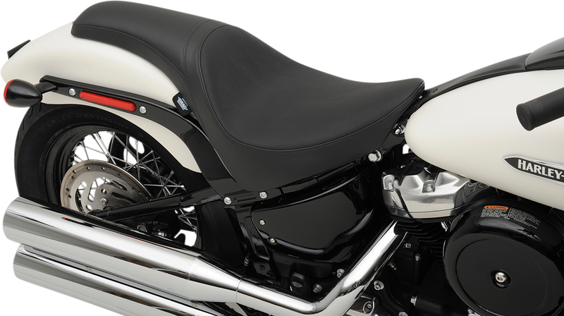 DRAG SPECIALTIES Predator Seat - Solar Leather - Smooth - FL/FX '18-'22 0802-1153