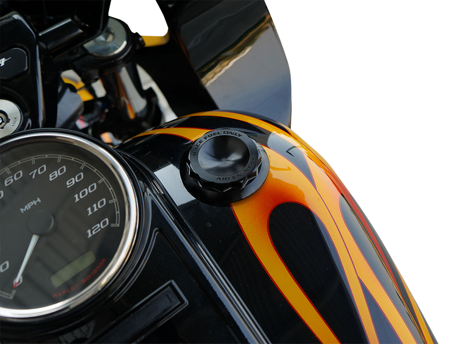 ARLEN NESS Gas Cap - 12 Point - Black 701-010