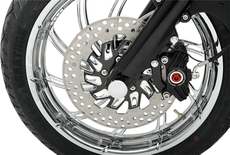 DRAG SPECIALTIES Axle Caps - Chrome - Front W16-0331