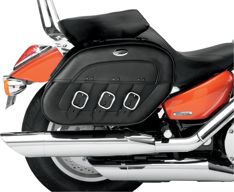 SADDLEMEN Saddlebag - Rigid - Quick Release - Drifter 3501-0397
