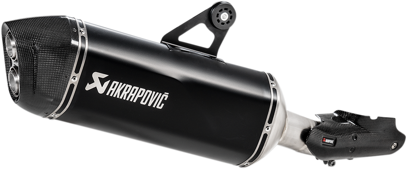 BMW R1250GS / Adventure 2019-2024 Exhaust Akrapovic Race Black Titanium S-B12SO23HAATBL