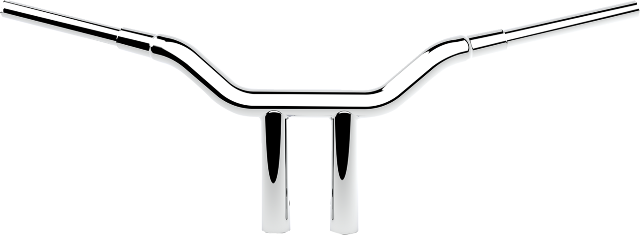 LA CHOPPERS Handlbar - KFT - 10" x 1-1/2" - Chrome LA-7343-10