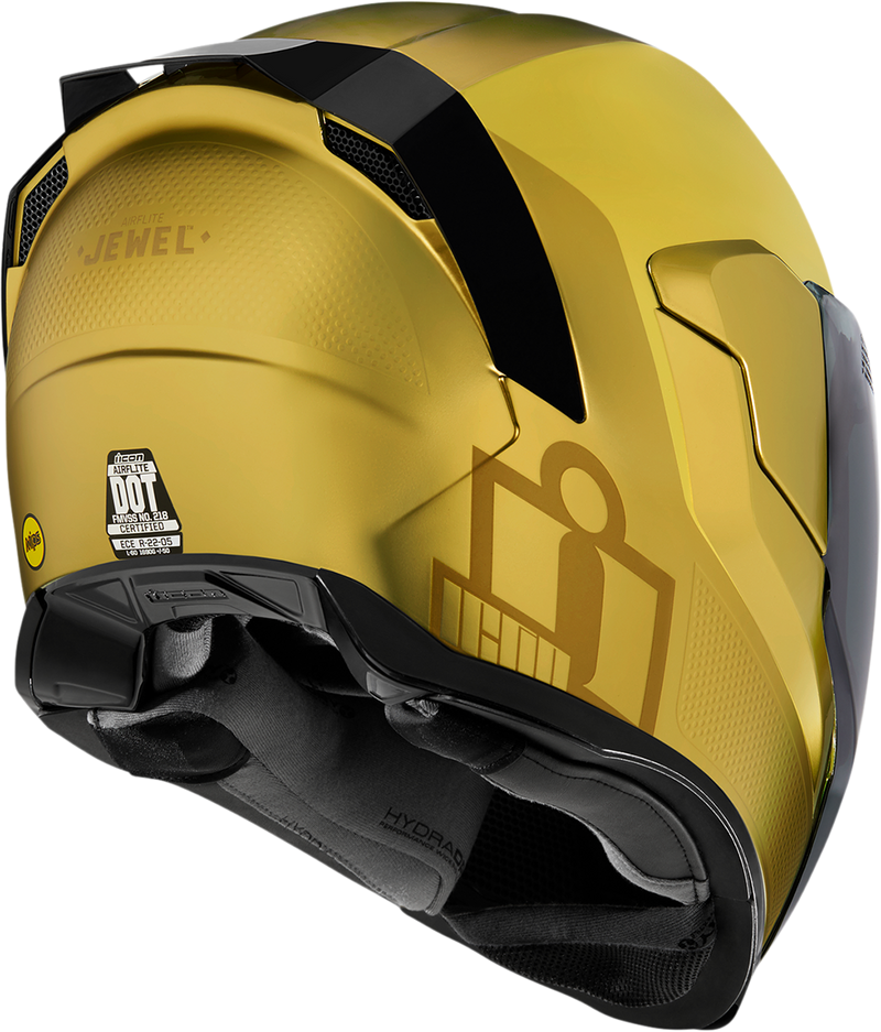ICON Airflite™ Motorcycle Helmet - Jewel - MIPS® - Gold - Medium 0101-13884
