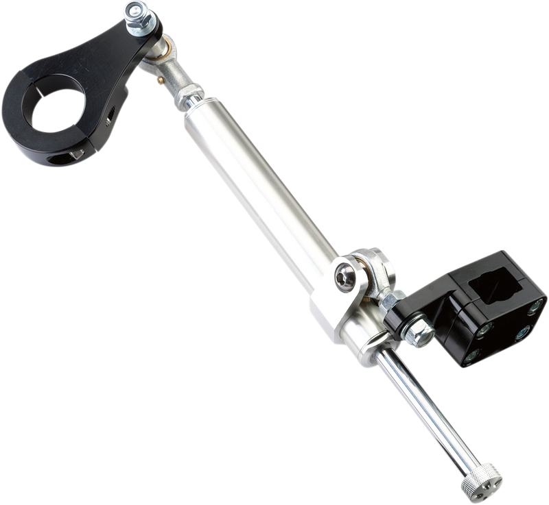 MOOSE RACING 7-Way Steering Stabilizer - Black BTS-RB54-BK