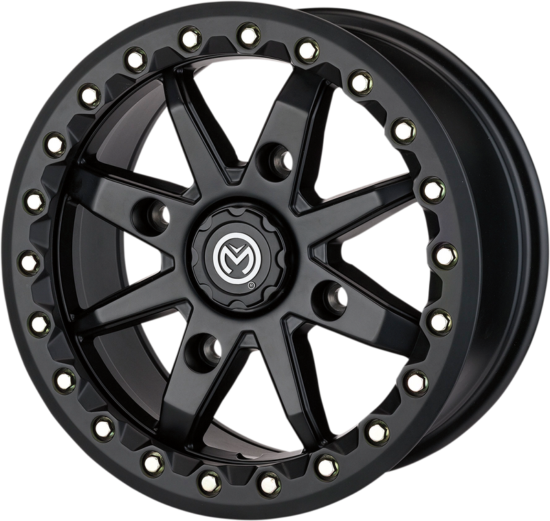 MOOSE UTILITY Wheel - 544X Beadlock - Front/Rear - Black - 14x7 - 4/110 - 5+2 544BL147110SB54