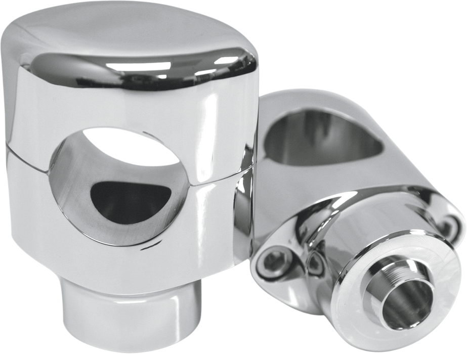 DRAG SPECIALTIES Risers - Big Buffalo - Springer - 1-1/2" - Chrome 0602-0418