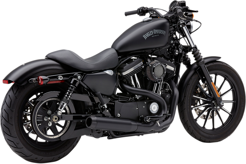 COBRA 3.5" El Diablo Exhaust - Black N/F MODEL W/FORWARD CONTR 6493B