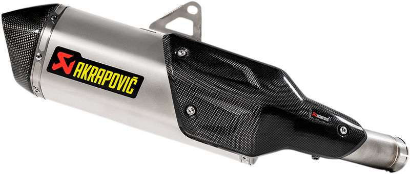 AKRAPOVIC Slip-On Exhaust Kawasaki Versys 1000 2019-2023, Titanium S-K10SO22-HWT 1811-3706