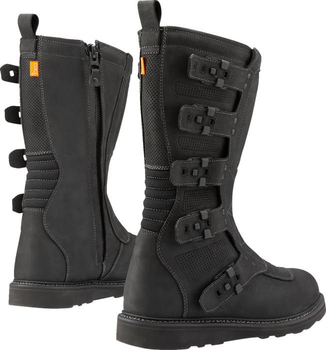 ICON Elsinore 2™ CE Boots - Black - Size 8 3403-1209