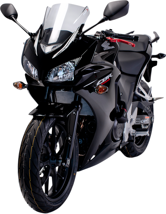 PUIG HI-TECH PARTS Race Windscreen - Dark Smoke - CBR500RR 6479F