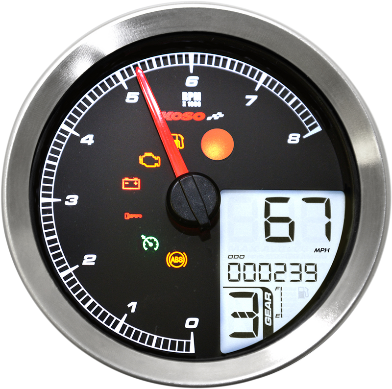 KOSO NORTH AMERICA TSCH MULTI METR HD-04 SIL BA051201