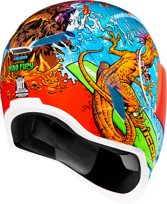 ICON Airform™ Motorcycle Helmet - Dino Fury - Large 0101-14792