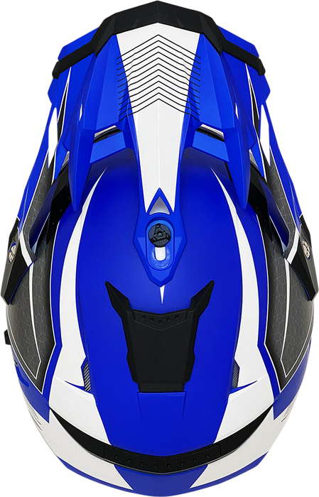 AFX FX-41 Motorcycle Helmet - Range - Matte Blue - Medium 0140-0072