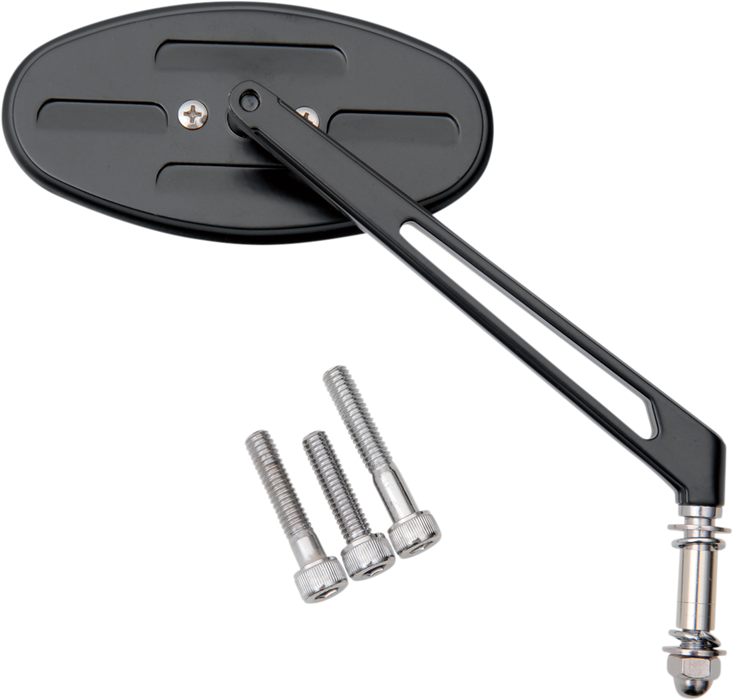 DRAG SPECIALTIES Stealth 1 Mirror - Black 06400287SC-3N