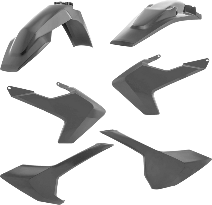 ACERBIS Replacement Body Kit - Standard - Gray Husqvarna 2634020011