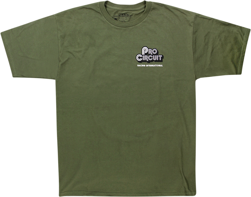 PRO CIRCUIT Pit Bike T-Shirt - Green - 2XL 6431720-050