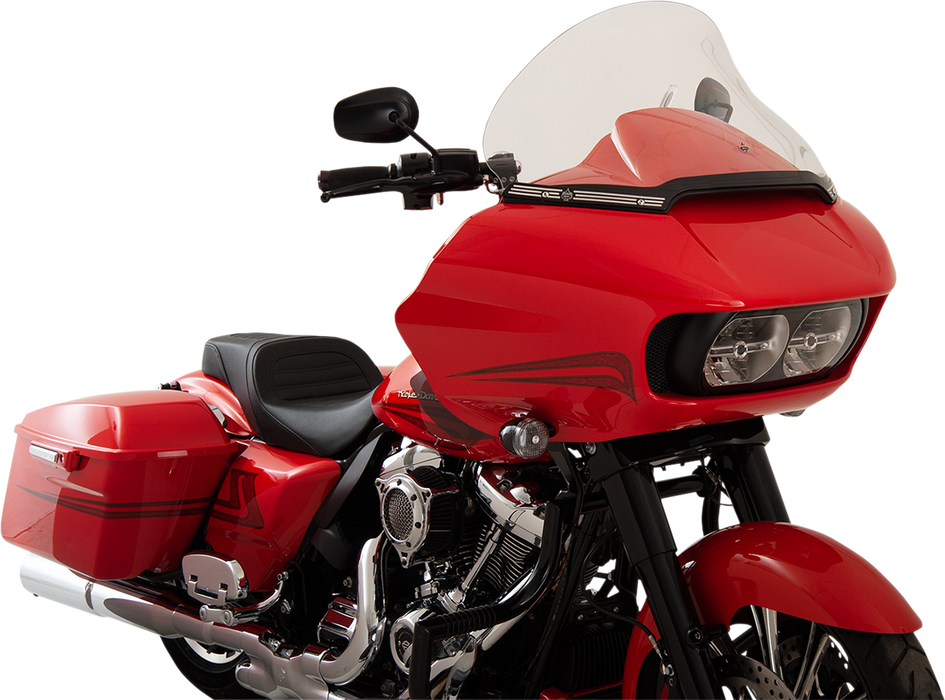 KLOCK WERKS Flare™ Windshield - 15" - Clear - FLTR KWW-01-0313