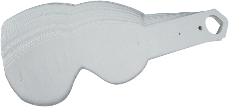 MOOSE RACING Tear-Offs - Spy - Alloy - 50 Pack 11-50-14