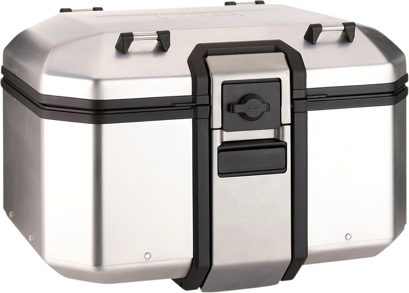 MOOSE RACING Kenai Top Case - 37 Liter - Silver D0TR37100KM