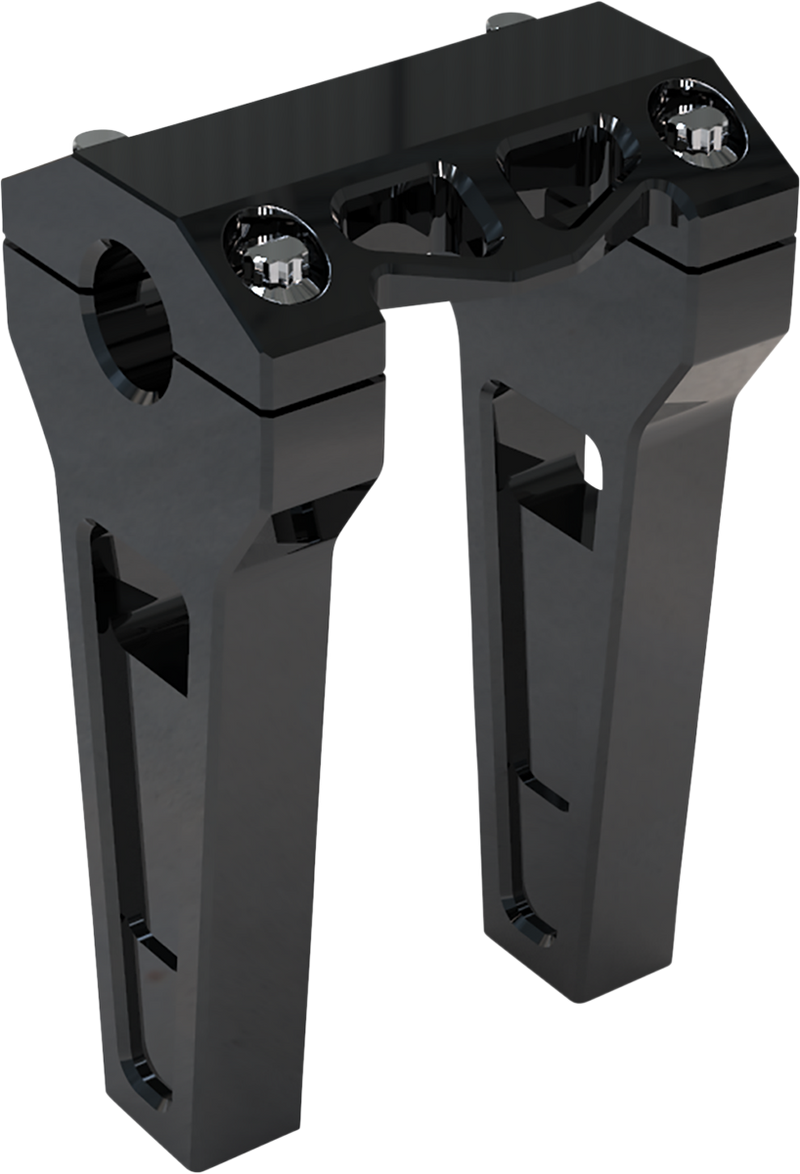 LA CHOPPERS Risers - Straight - 6" - Black Anodized LA-7470-06B