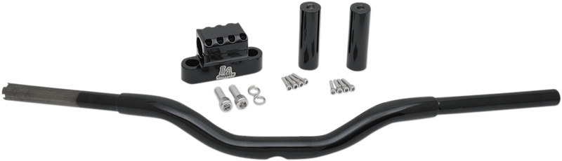 LA CHOPPERS Handlebar - Kage Fighter - 8" - Black LA-7335-04B