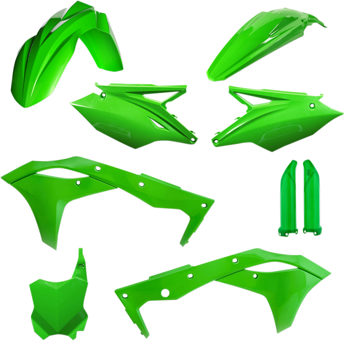 ACERBIS Full Replacement Body Kit - Green 2685820006