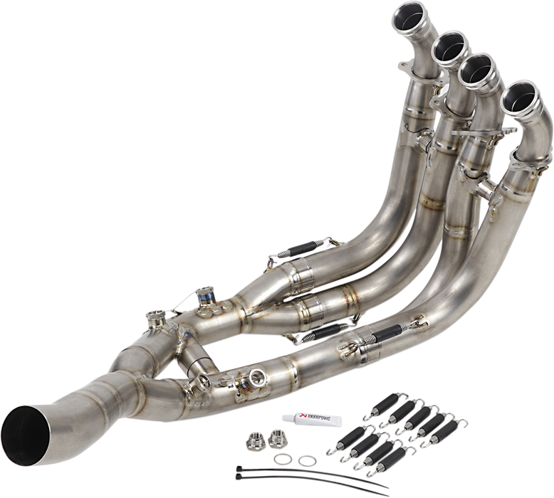 BMW S1000RR 2019-2024, M1000RR 2021-2024 Headers, Akrapovic Collector in Titanium E-B10E8