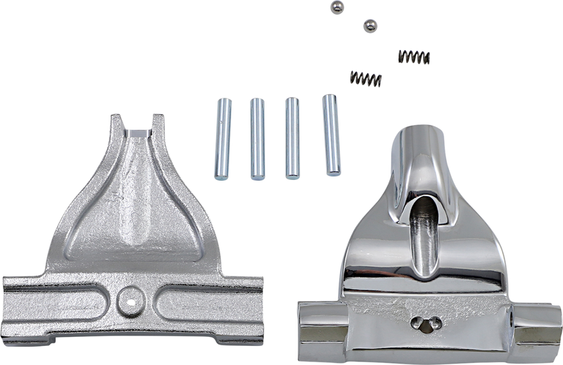 DRAG SPECIALTIES Passenger Floorboard Mount - Chrome REQ BRKTS 16211004,5,6,7 P17-0415C