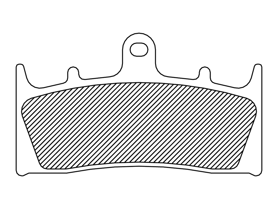 DRAG SPECIALTIES Sintered Brake Pads FAD424HH