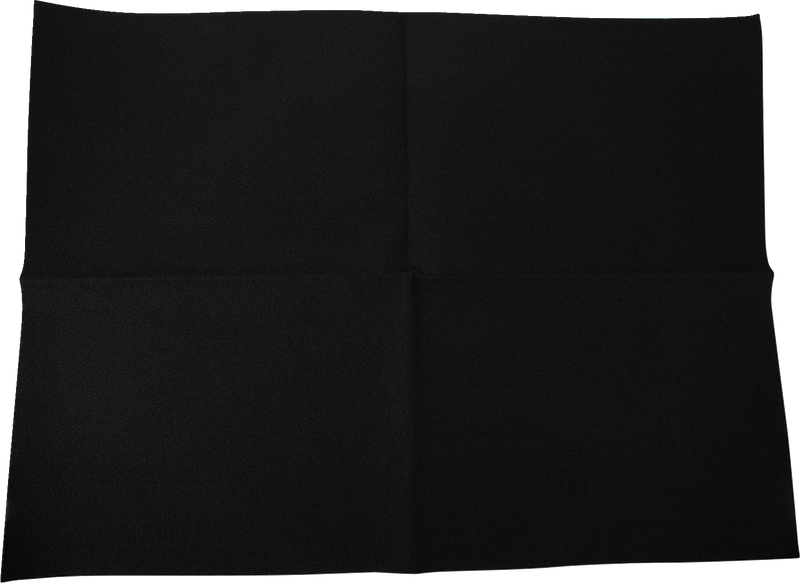 DRAG SPECIALTIES Lining Material - 27"x36" - Black 3501-1964