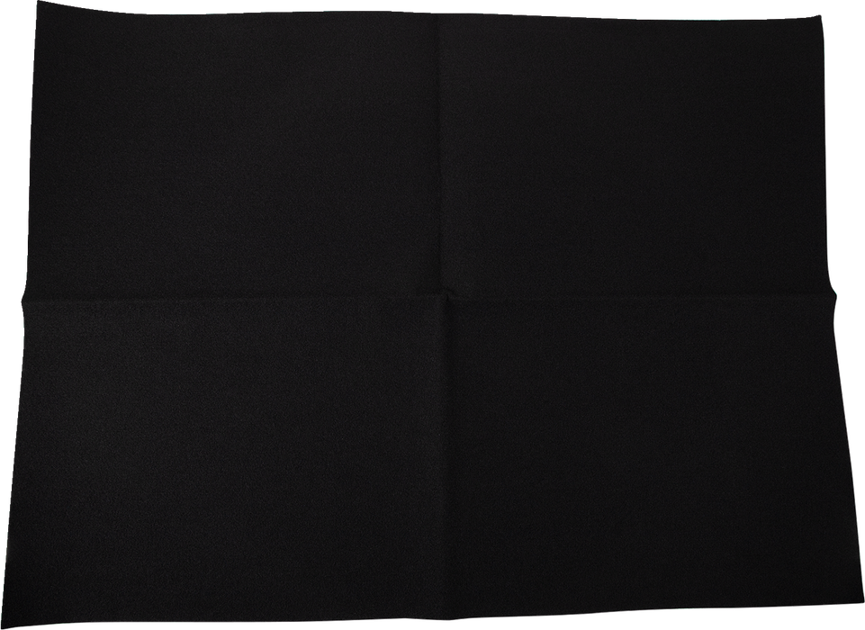 DRAG SPECIALTIES Lining Material - 27"x36" - Black 3501-1964