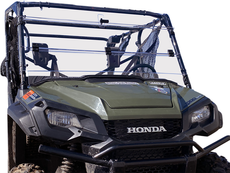 MOOSE UTILITY Full Folding Windshield - Deluxe - Pioneer V000258-12200M