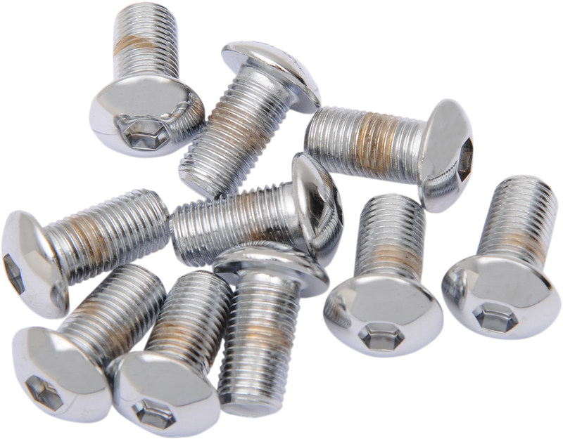 DRAG SPECIALTIES Bolts - Button-Head - 3/8"-24 x 3/4" MPB422