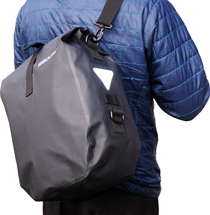 BIKASE Reggie 2 Bag - Pannier - Black 2039