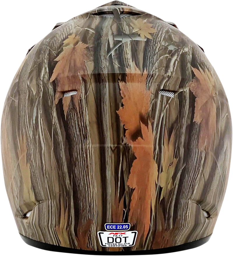 AFX FX-17 Motorcycle Helmet - Camo - Medium 0110-1818